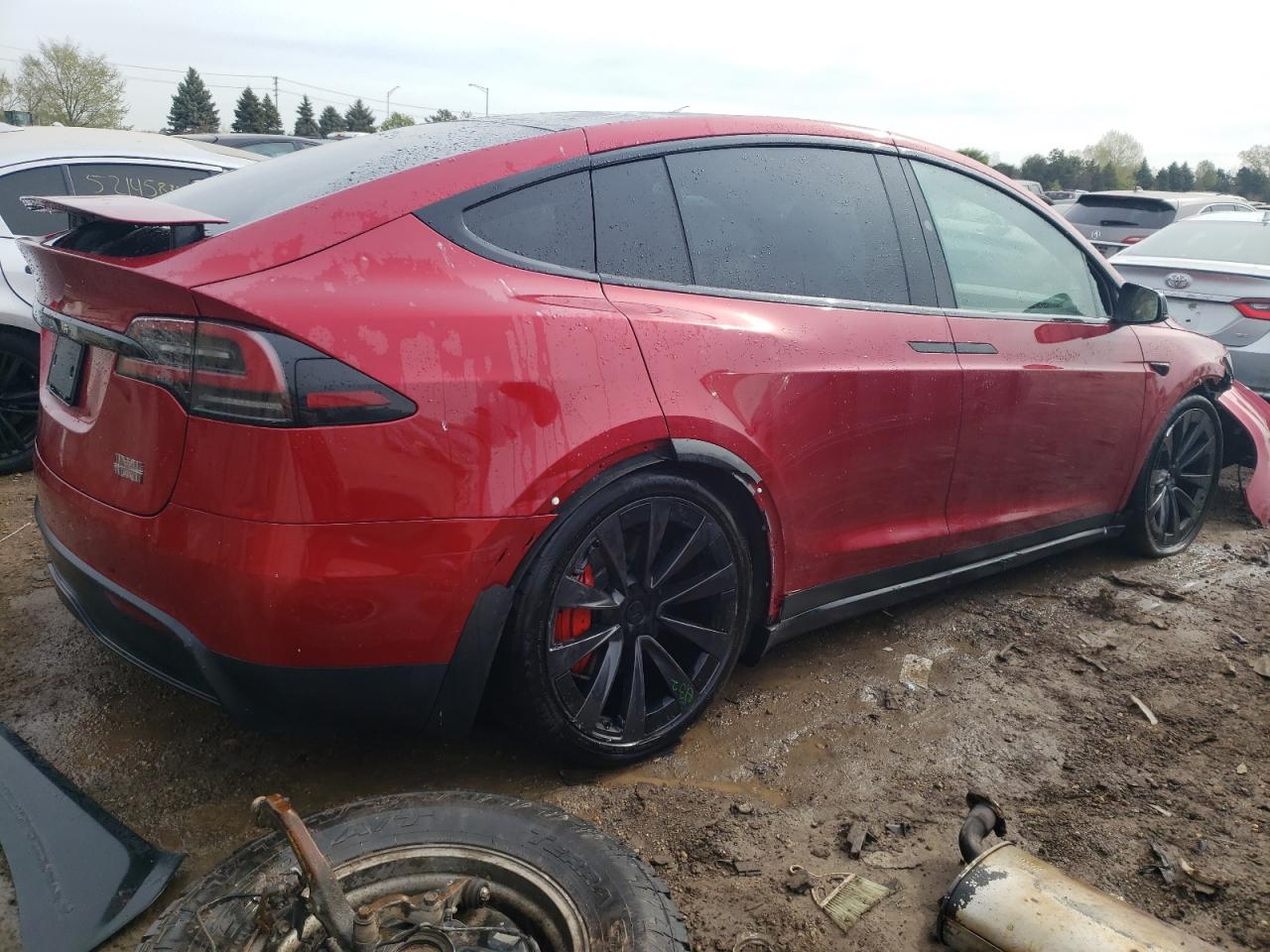 Photo 2 VIN: 7SAXCBE67PF408069 - TESLA MODEL X 