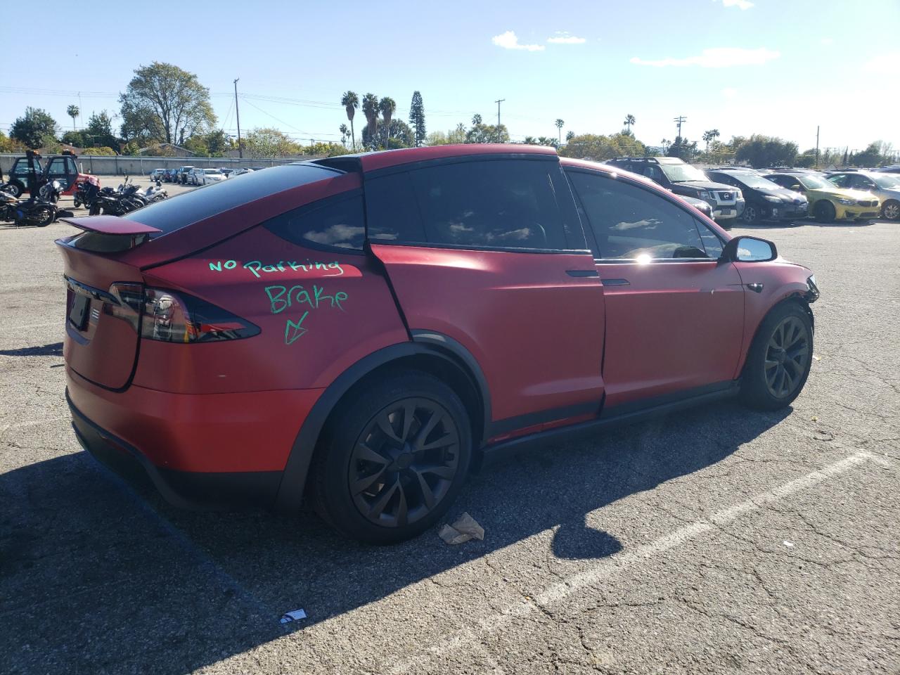 Photo 2 VIN: 7SAXCDE51PF427655 - TESLA MODEL X 