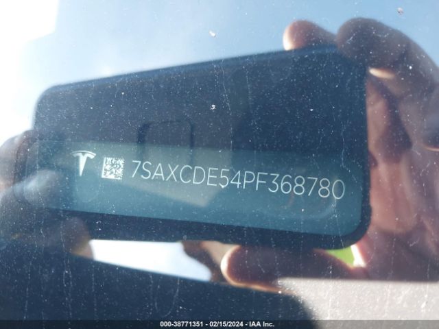 Photo 8 VIN: 7SAXCDE54PF368780 - TESLA MODEL X 