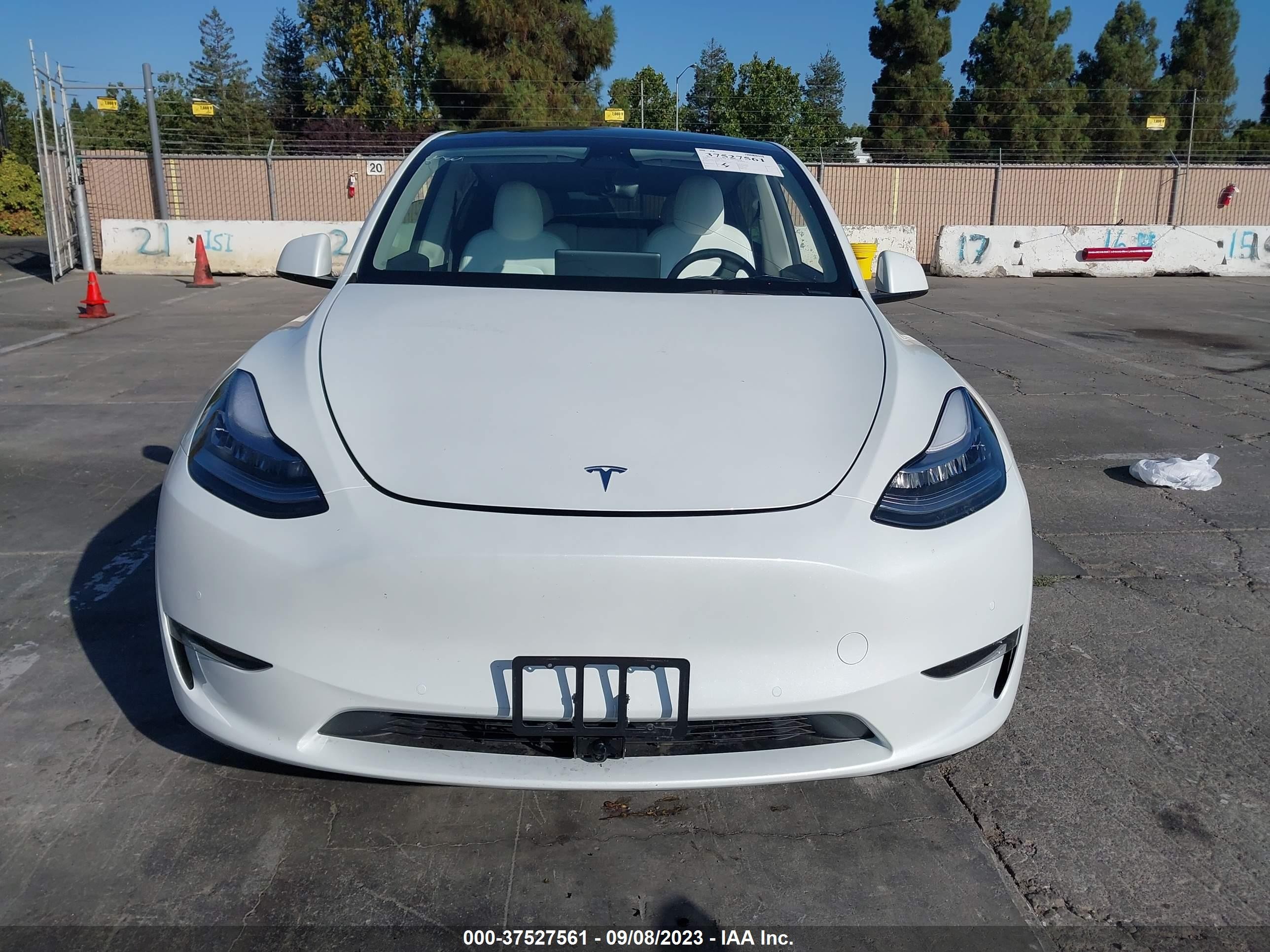 Photo 10 VIN: 7SAYGAEE0NF570813 - TESLA MODEL Y 