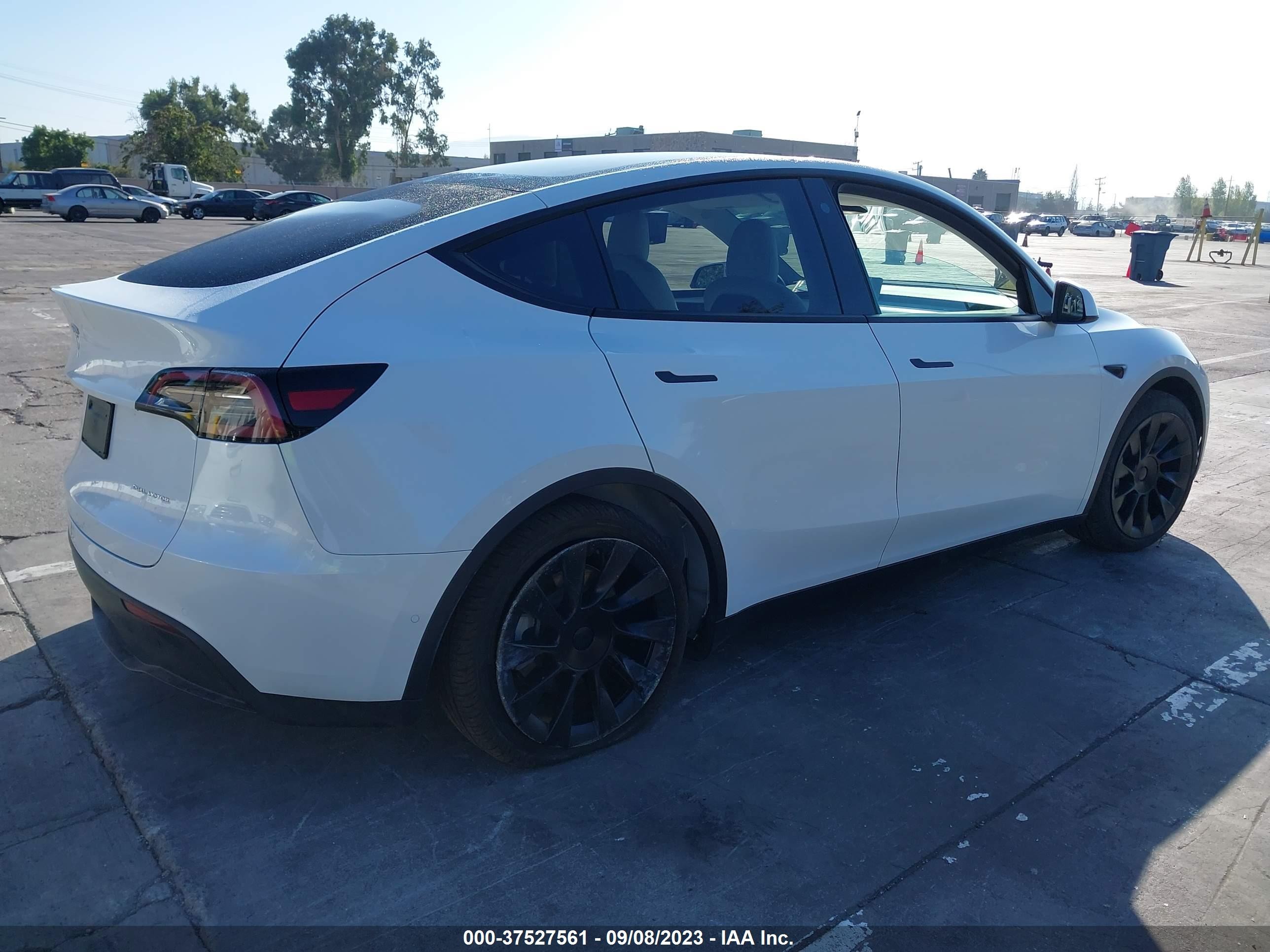 Photo 3 VIN: 7SAYGAEE0NF570813 - TESLA MODEL Y 