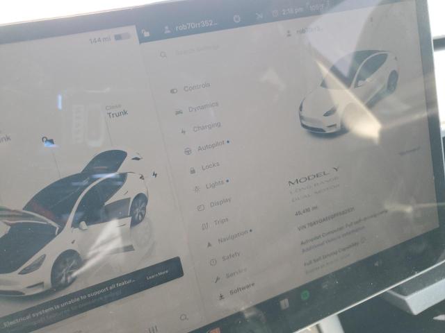 Photo 8 VIN: 7SAYGAEE0PF592331 - TESLA MODEL Y 