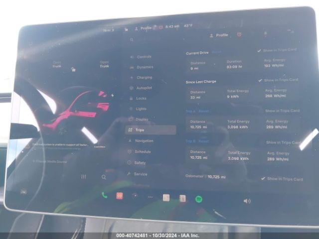 Photo 6 VIN: 7SAYGAEE0PF740459 - TESLA MODEL Y 