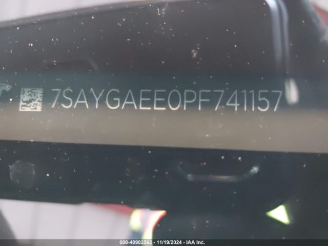 Photo 8 VIN: 7SAYGAEE0PF741157 - TESLA MODEL Y 