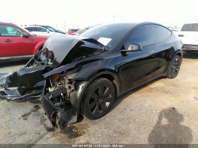 Photo 1 VIN: 7SAYGAEE1PF743337 - TESLA MODEL Y 