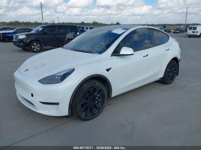 Photo 1 VIN: 7SAYGAEE2NF514873 - TESLA MODEL Y 