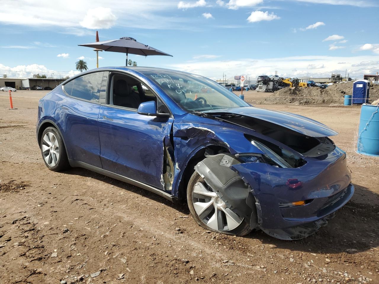 Photo 3 VIN: 7SAYGAEE3NF329456 - TESLA MODEL Y 