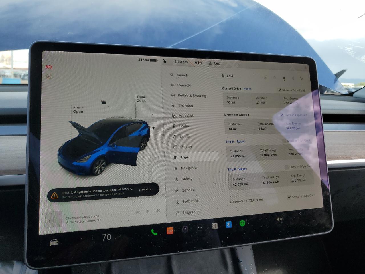 Photo 8 VIN: 7SAYGAEE3NF329456 - TESLA MODEL Y 