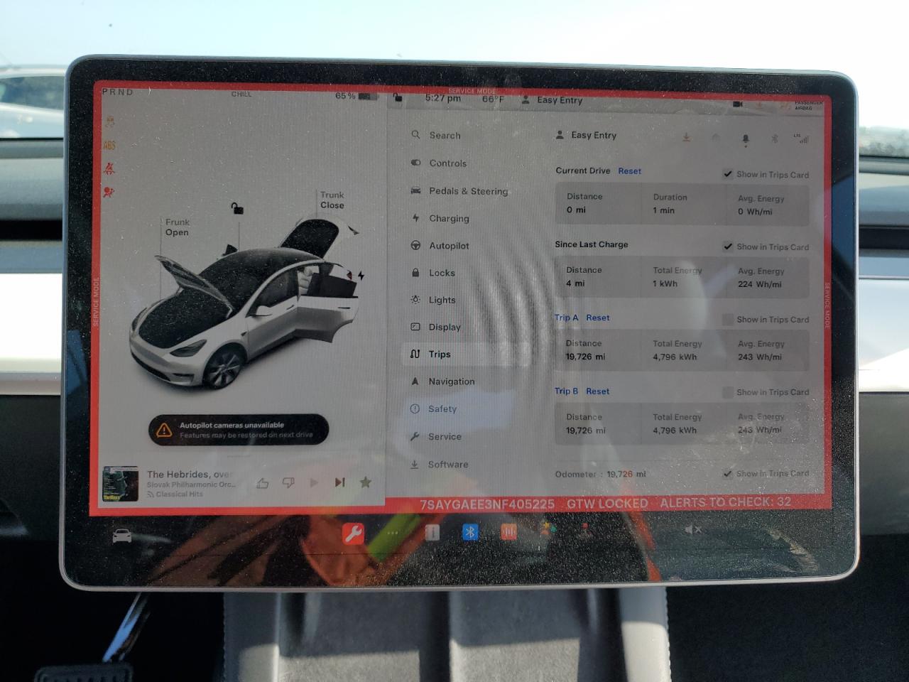 Photo 8 VIN: 7SAYGAEE3NF405225 - TESLA MODEL Y 