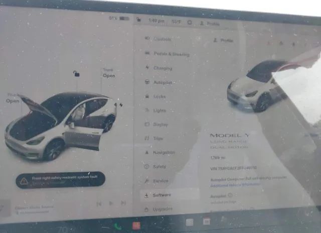 Photo 6 VIN: 7SAYGAEE3PF646916 - TESLA MODEL Y 