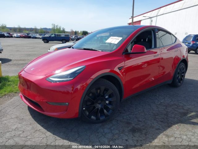 Photo 1 VIN: 7SAYGAEE3PF698644 - TESLA MODEL Y 