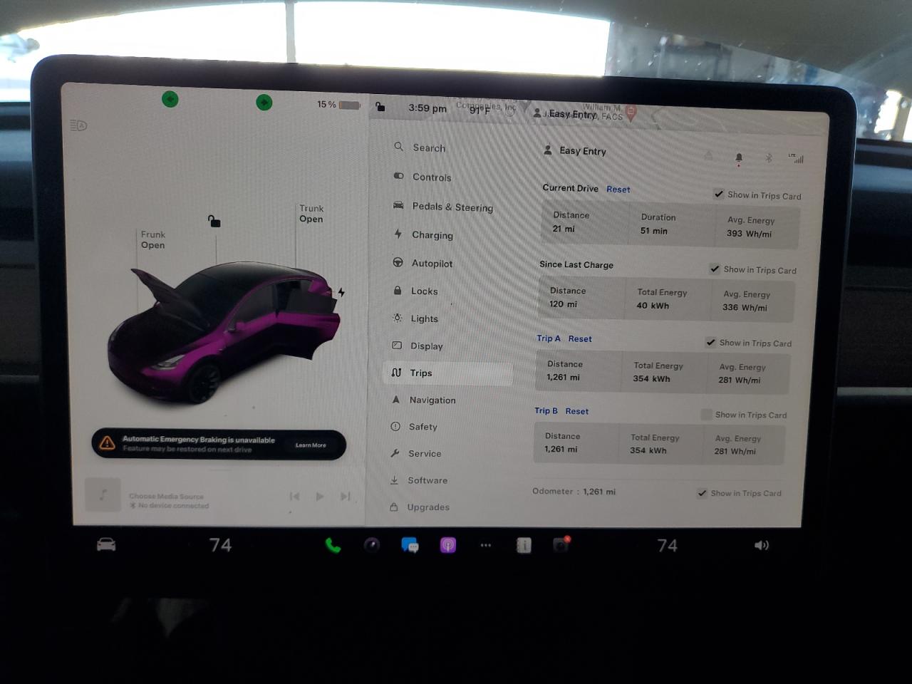 Photo 8 VIN: 7SAYGAEE3RF035920 - TESLA MODEL Y 