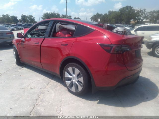 Photo 2 VIN: 7SAYGAEE4NF393604 - TESLA MODEL Y 