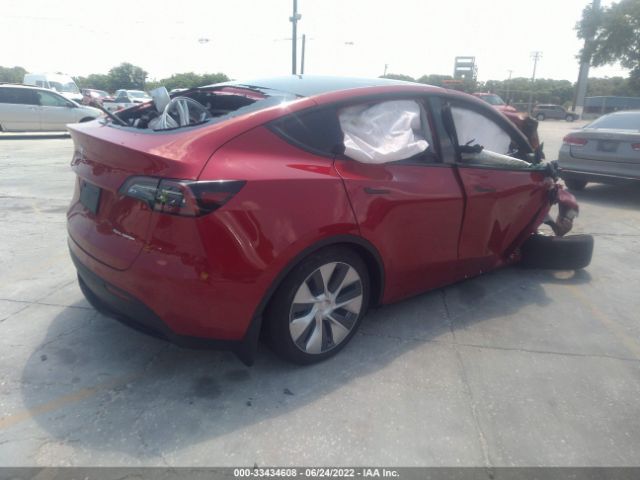 Photo 3 VIN: 7SAYGAEE4NF393604 - TESLA MODEL Y 