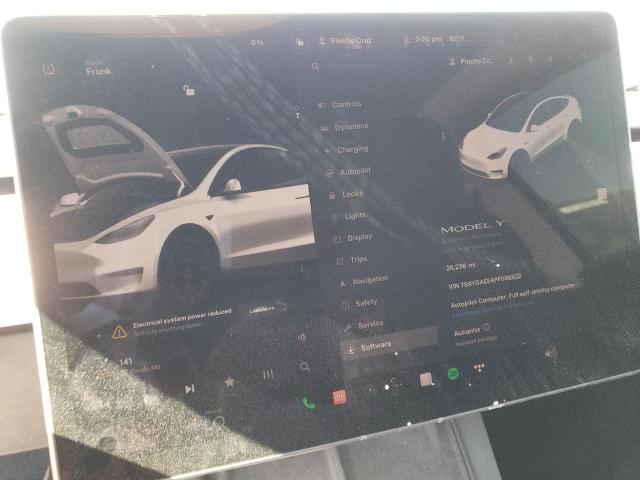 Photo 8 VIN: 7SAYGAEE4PF586922 - TESLA MODEL Y 