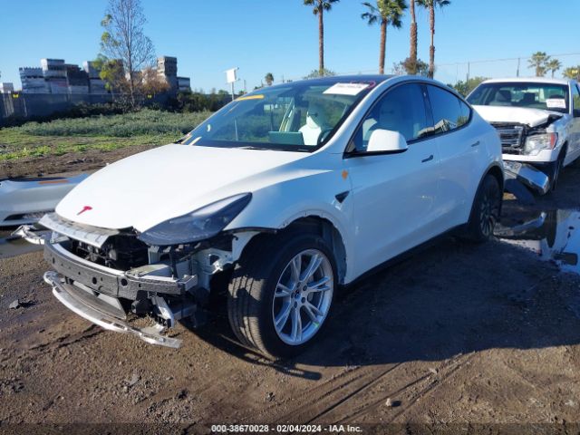 Photo 1 VIN: 7SAYGAEE4PF689841 - TESLA MODEL Y 