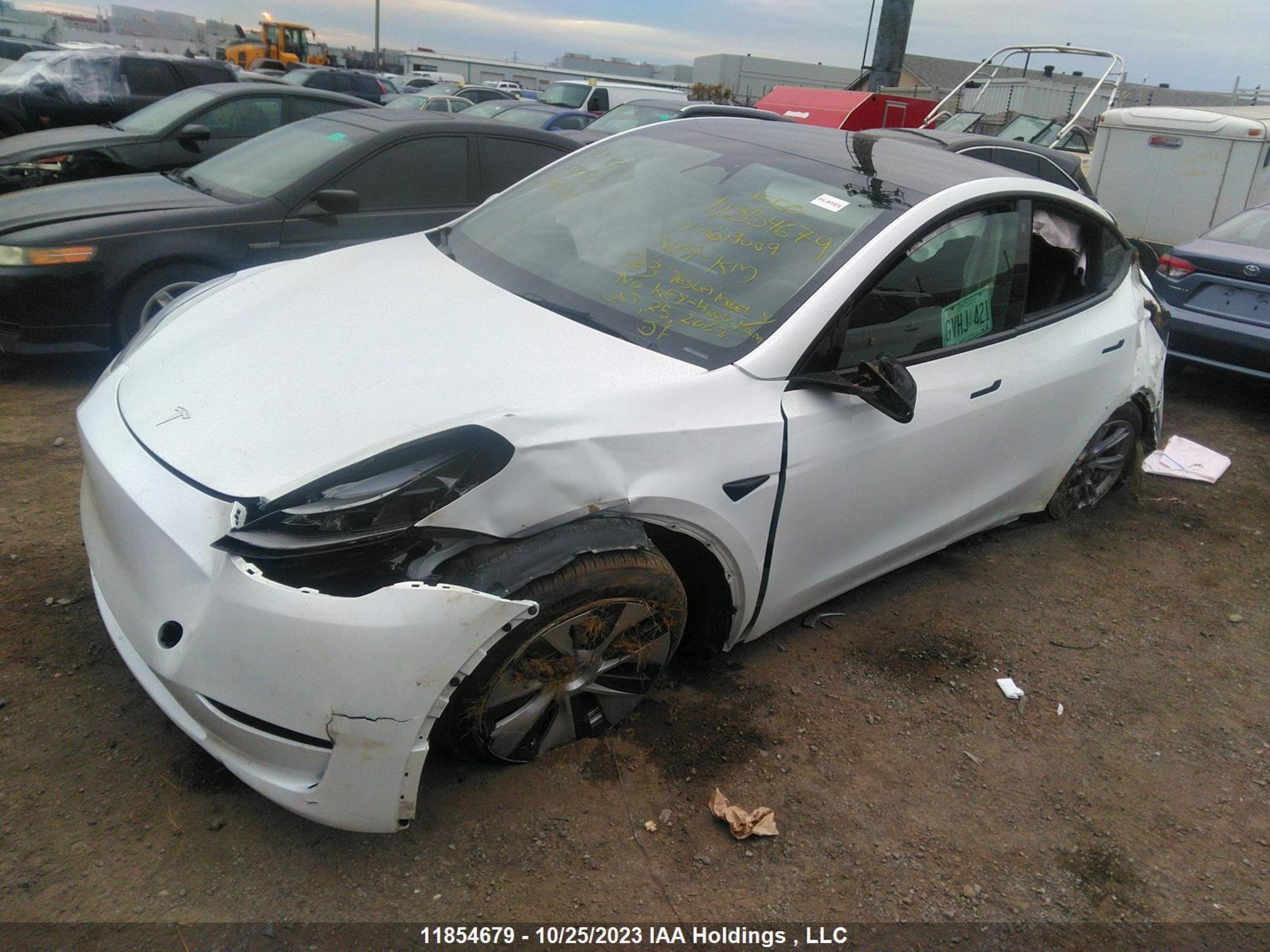 Photo 1 VIN: 7SAYGAEE5PF609009 - TESLA MODEL Y 