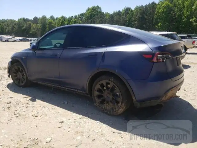 Photo 1 VIN: 7SAYGAEE6NF327801 - TESLA MODEL Y 