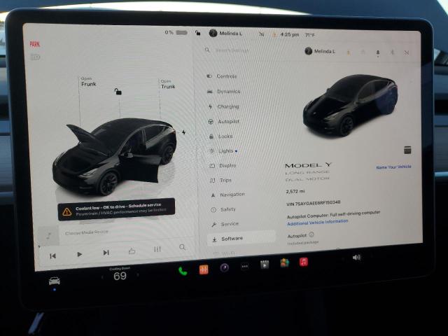 Photo 8 VIN: 7SAYGAEE6RF150348 - TESLA MODEL Y 