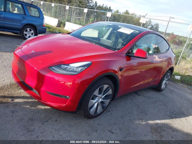 Photo 1 VIN: 7SAYGAEE7NF345515 - TESLA MODEL Y 