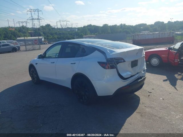 Photo 2 VIN: 7SAYGAEE7NF393001 - TESLA MODEL Y 