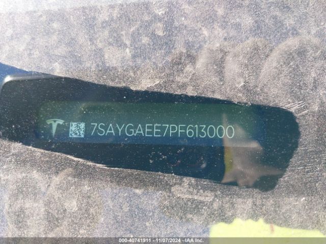 Photo 8 VIN: 7SAYGAEE7PF613000 - TESLA MODEL Y 