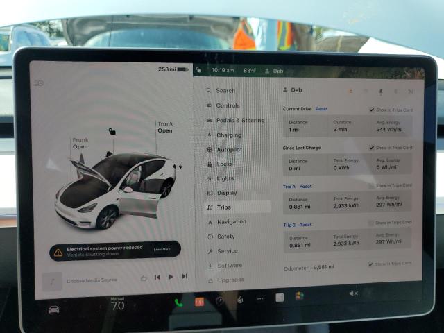 Photo 8 VIN: 7SAYGAEE7PF780103 - TESLA MODEL Y 