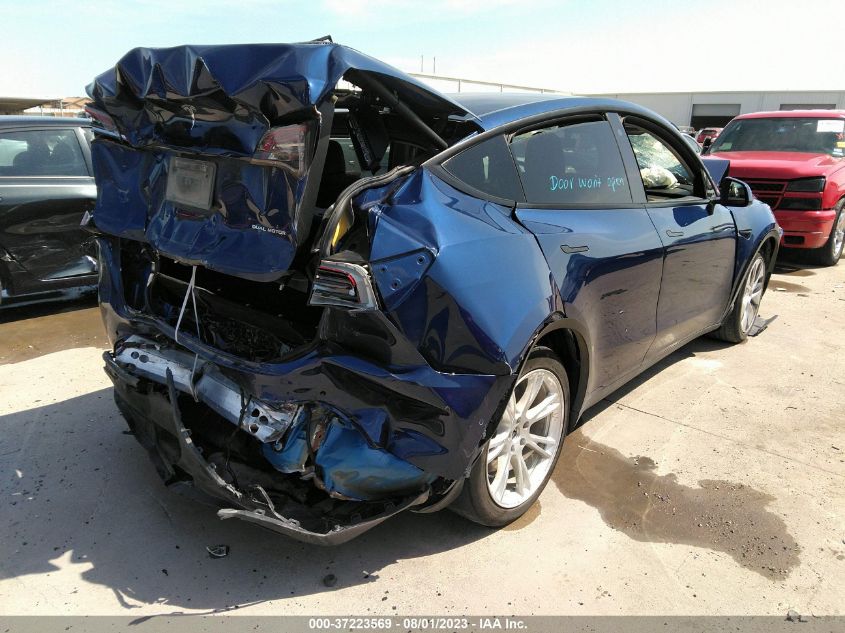 Photo 3 VIN: 7SAYGAEE8NF313477 - TESLA MODEL Y 