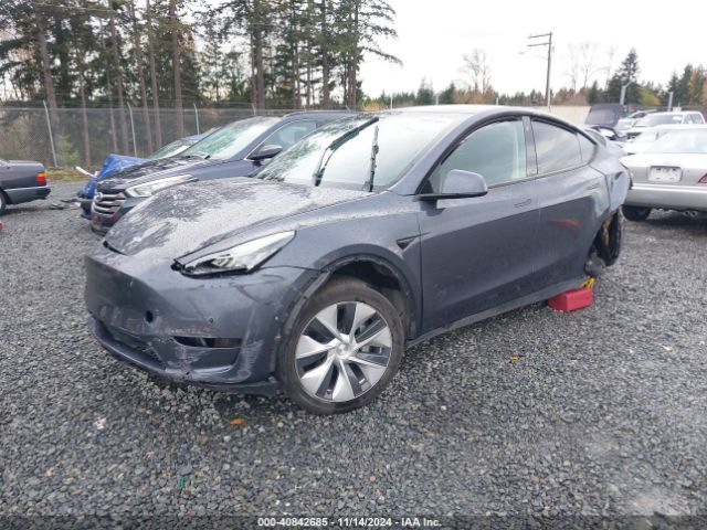 Photo 1 VIN: 7SAYGAEE8NF570624 - TESLA MODEL Y 