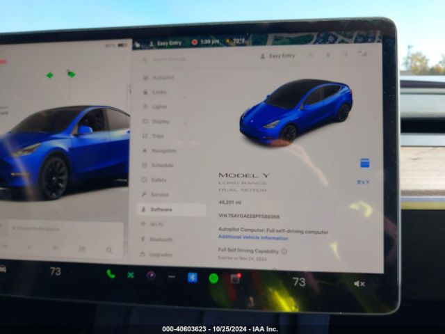 Photo 6 VIN: 7SAYGAEE8PF589368 - TESLA MODEL Y 