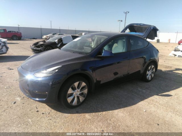 Photo 1 VIN: 7SAYGAEE9NF315609 - TESLA MODEL Y 