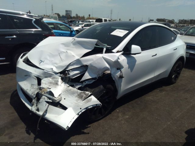 Photo 1 VIN: 7SAYGAEE9NF349601 - TESLA MODEL Y 