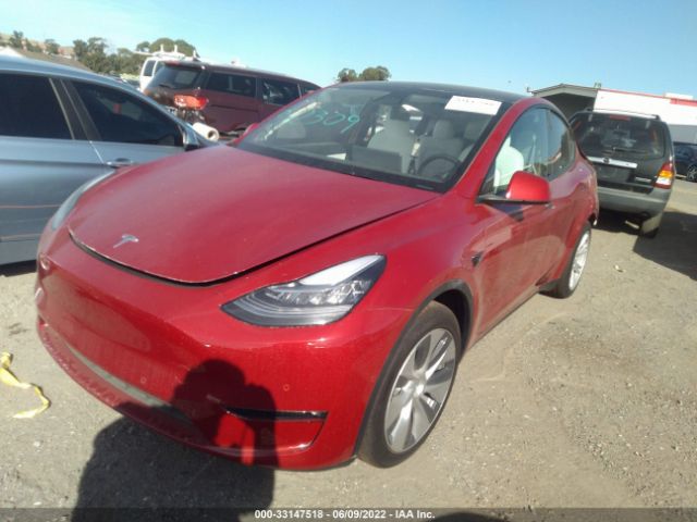 Photo 1 VIN: 7SAYGAEE9NF357732 - TESLA MODEL Y 