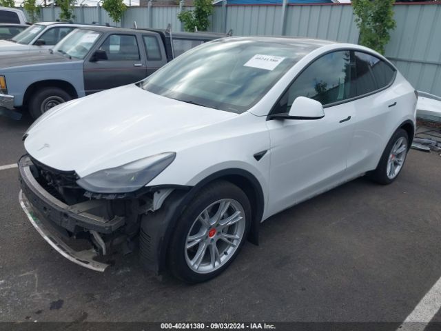 Photo 1 VIN: 7SAYGAEE9NF523098 - TESLA MODEL Y 