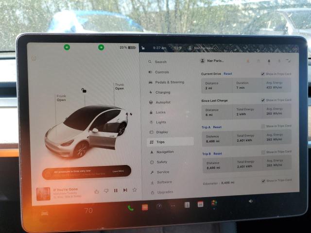 Photo 8 VIN: 7SAYGAEE9PF743375 - TESLA MODEL Y 