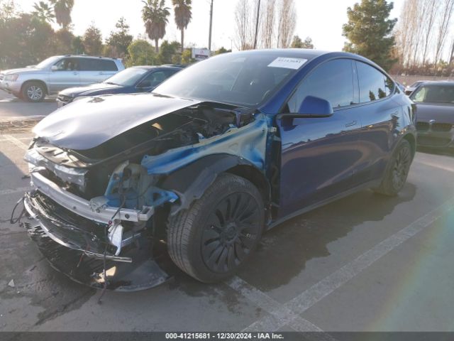 Photo 1 VIN: 7SAYGAEEXPF966153 - TESLA MODEL Y 