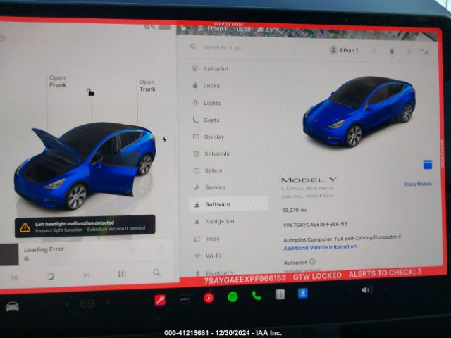 Photo 6 VIN: 7SAYGAEEXPF966153 - TESLA MODEL Y 