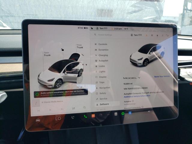 Photo 8 VIN: 7SAYGDED3PF969386 - TESLA MODEL Y 