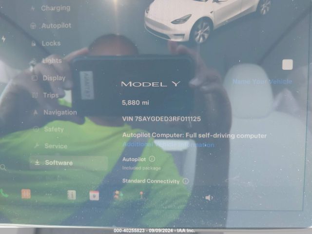 Photo 6 VIN: 7SAYGDED3RF011125 - TESLA MODEL Y 