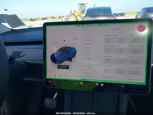 Photo 6 VIN: 7SAYGDED3RF091395 - TESLA MODEL Y 