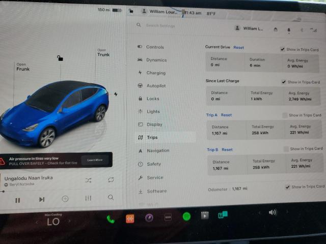 Photo 8 VIN: 7SAYGDED5RF077269 - TESLA MODEL Y 