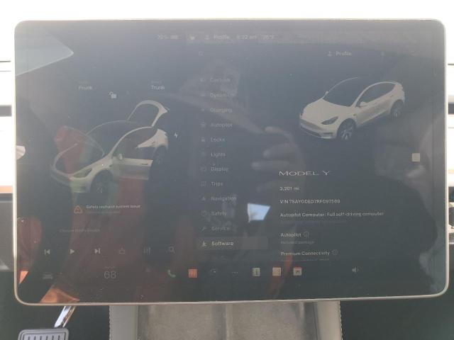 Photo 8 VIN: 7SAYGDED7RF097569 - TESLA MODEL Y 