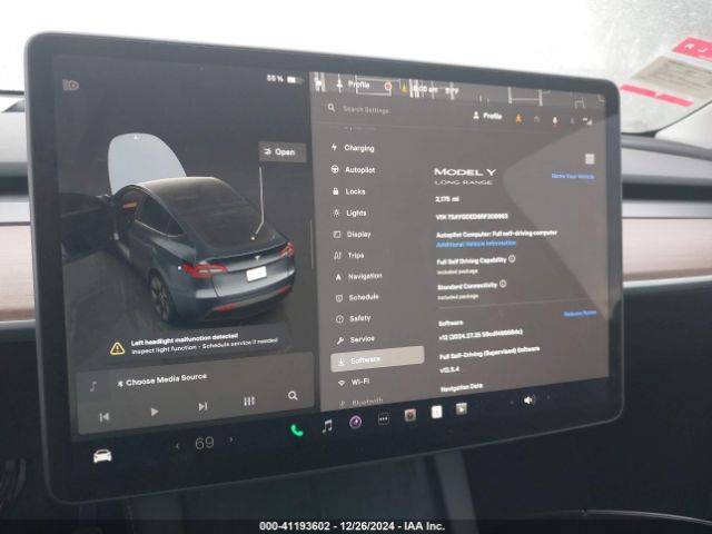 Photo 6 VIN: 7SAYGDED8RF208663 - TESLA MODEL Y 