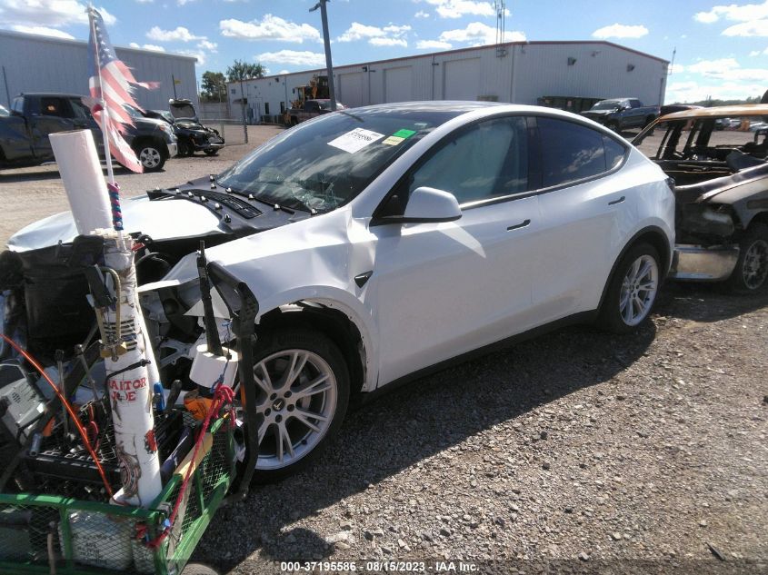 Photo 1 VIN: 7SAYGDEE0NA010286 - TESLA MODEL Y 