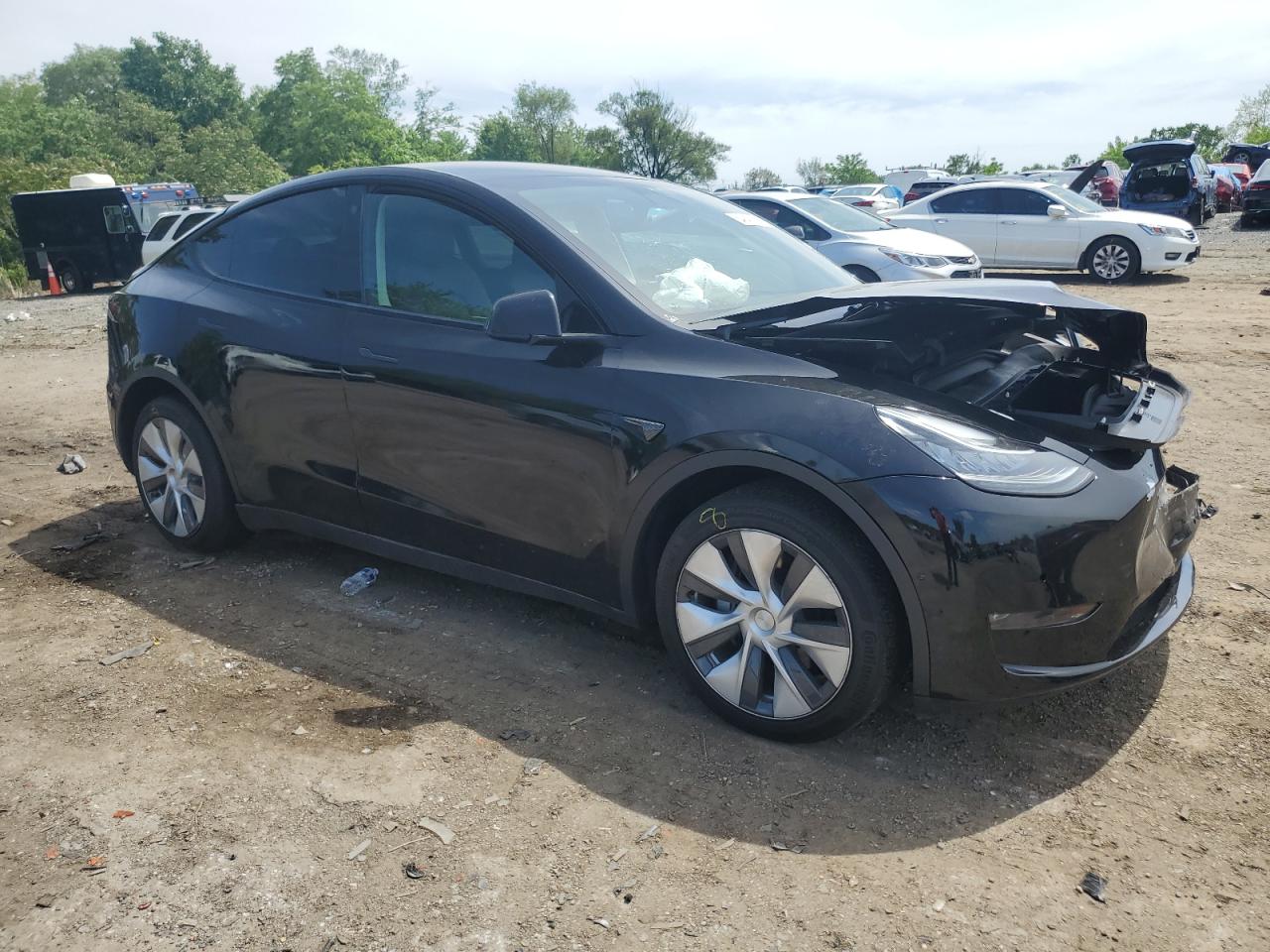 Photo 3 VIN: 7SAYGDEE0NA014984 - TESLA MODEL Y 