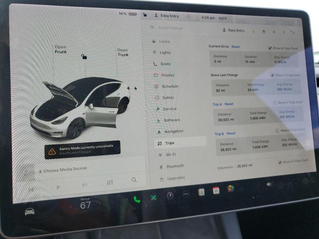 Photo 8 VIN: 7SAYGDEE0NF315418 - TESLA MODEL Y 
