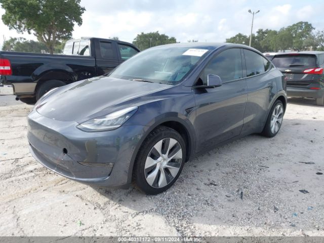 Photo 1 VIN: 7SAYGDEE0NF361489 - TESLA MODEL Y 