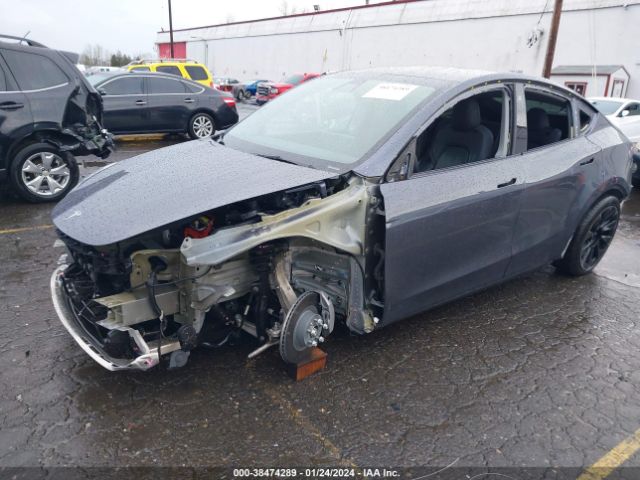 Photo 1 VIN: 7SAYGDEE0NF369947 - TESLA MODEL Y 