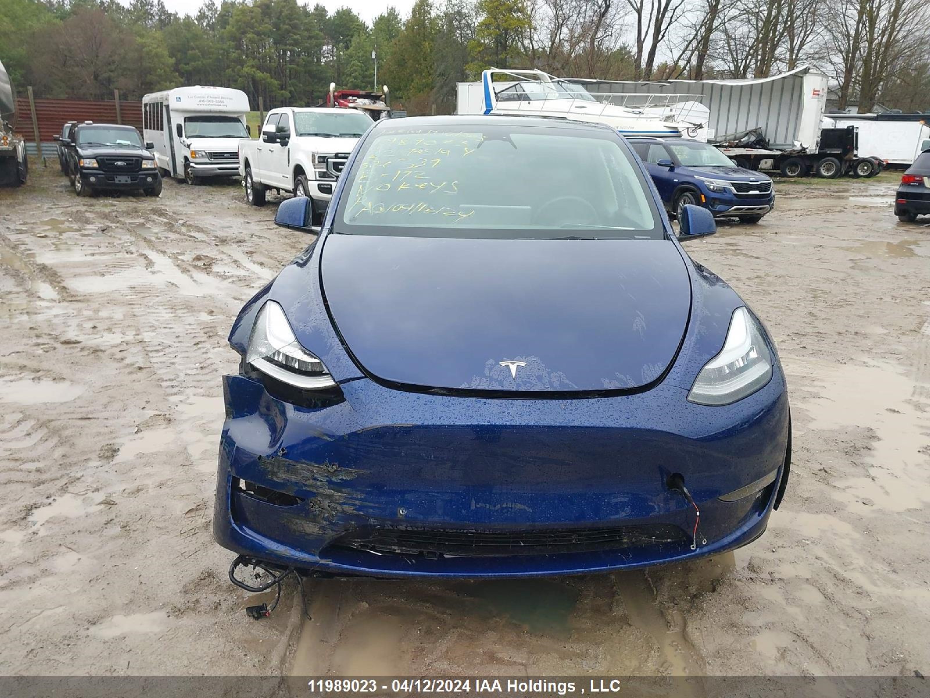 Photo 11 VIN: 7SAYGDEE0NF576337 - TESLA MODEL Y 