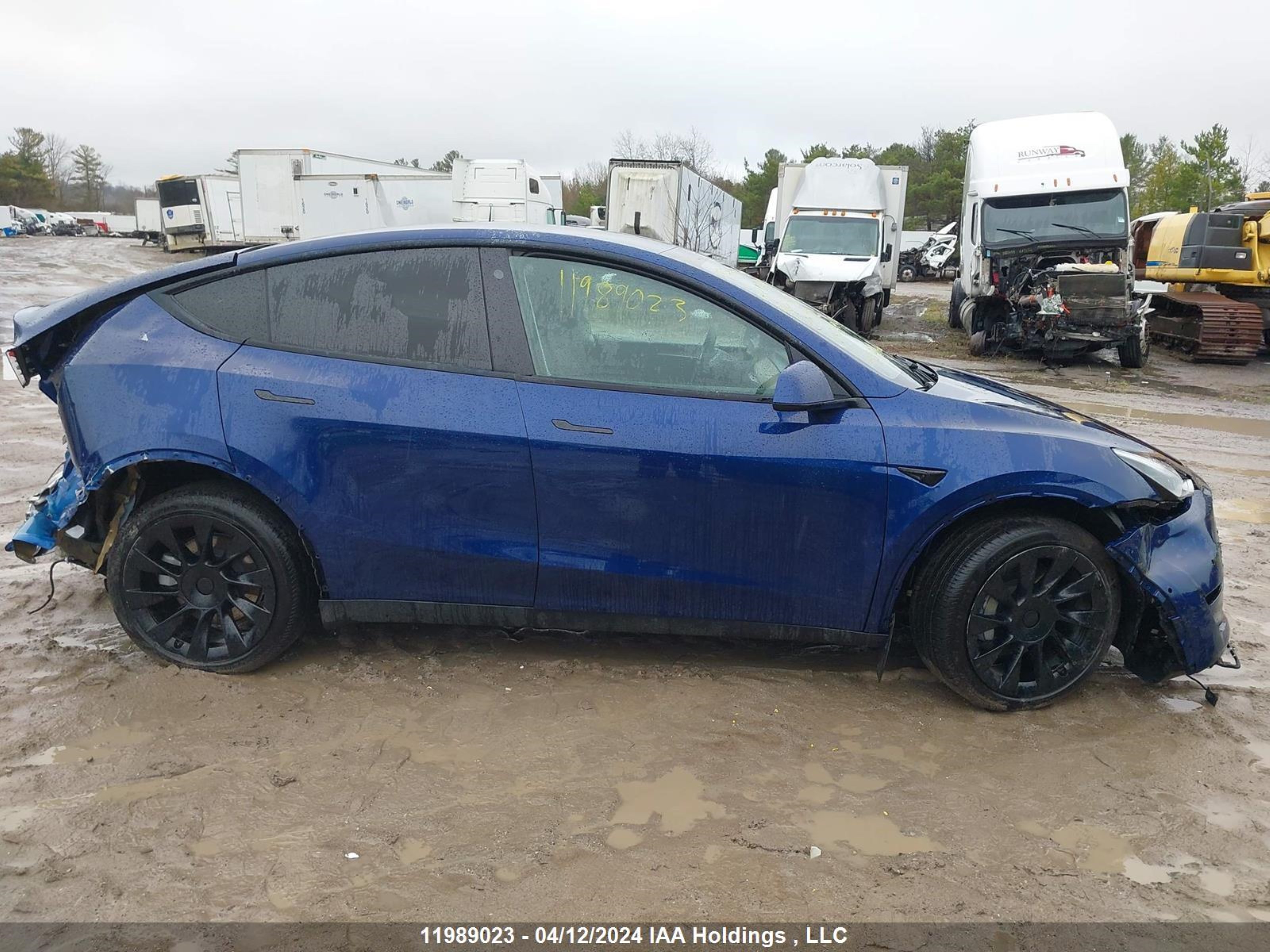 Photo 12 VIN: 7SAYGDEE0NF576337 - TESLA MODEL Y 